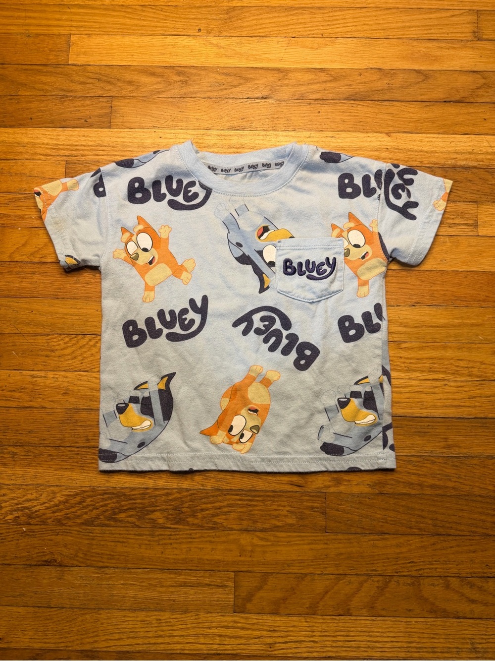 Bluey 2T Pocket Tee